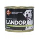 LАNDOR консервы для собак всех пород перепелка с потрошками