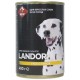 LАNDOR консервы для собак всех пород гусь с киноа