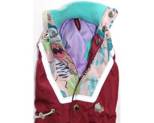 Комбинезон двухслойный "Тамплиер" на таксу девочку