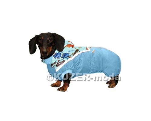 Комбинезон двухслойный "Тамплиер" на таксу девочку