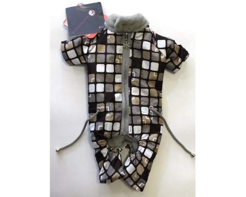 Комбинезон демисезонный на меху для собак (сука)