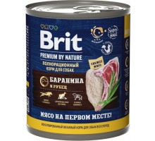 Brit Premium By Nature консервы с бараниной и рубцом