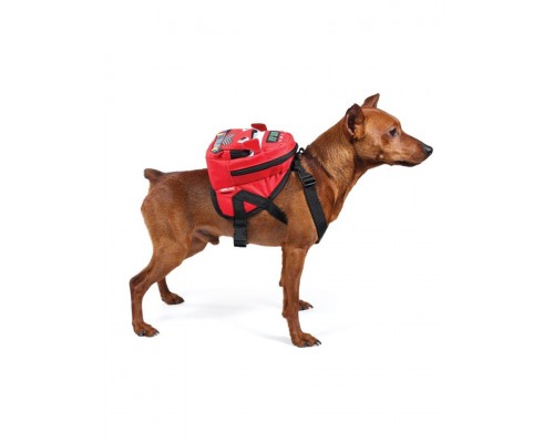 Рюкзак-шлейка MINI DOGS для собак мелких пород "Автобус", 140*120*75мм, обхват груди 400-500мм