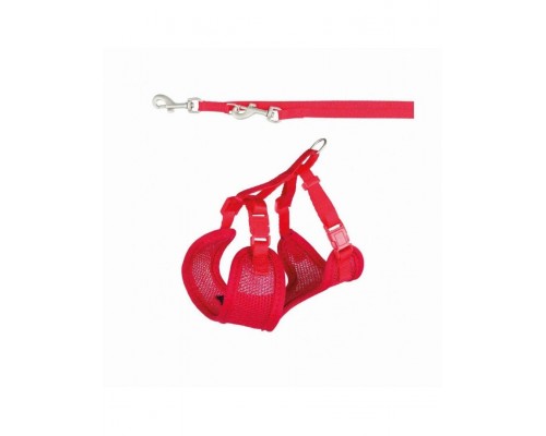 Шлейка для щенков с поводком  33-47см*10мм, 2м