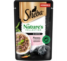 Sheba Nature's Collection Лосось с цельным горошком