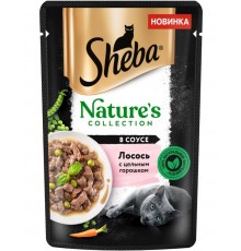 Sheba Nature's Collection Лосось с цельным горошком