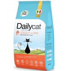 Dailycat Classic Line Adult Steri lite для взрослых стерилизованных кошек с индейкой и рисом