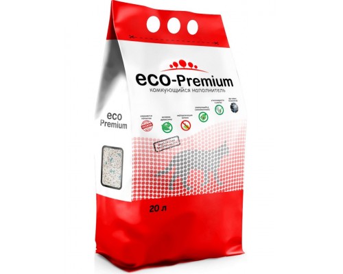 ECO-Premium GREEN с гранулами зеленого цвета наполнитель комкующийся древесный сосна