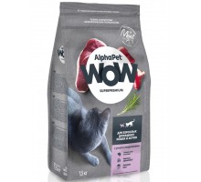AlphαPet WOW Superpremium с уткой и потрошками для взрослых домашних кошек и котов