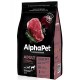 AlphαPet Superpremium с говядиной и потрошками для взрослых собак крупных пород