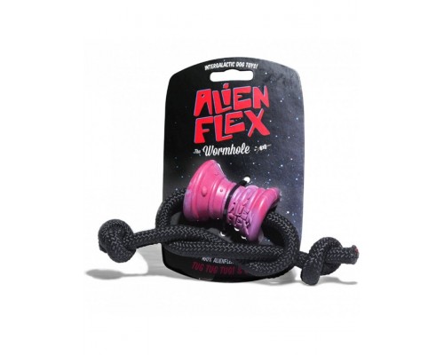 Жевательная игрушка для собак Alien Flex Wormhole
