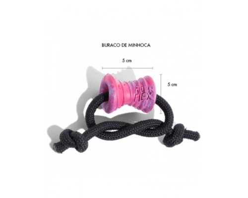 Жевательная игрушка для собак Alien Flex Wormhole