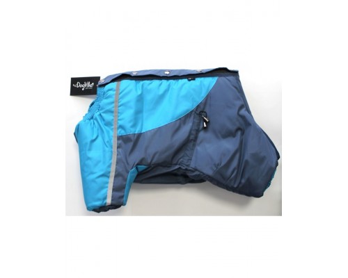 Комбинезон DogVille со светоотражающими полосами на мальчика французского бульдога, зима