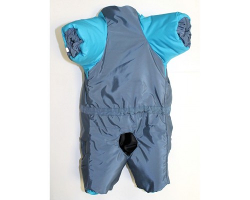 Комбинезон DogVille со светоотражающими полосами на мальчика французского бульдога, зима