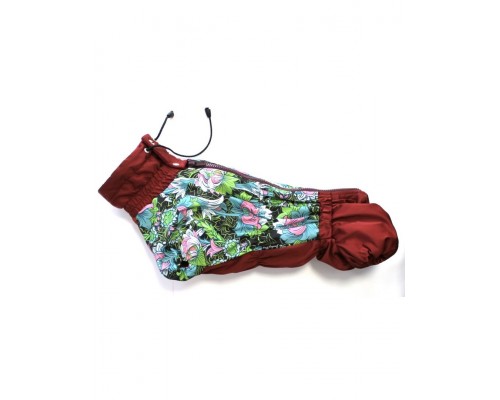 Комбинезон утепленный на флисовом подкладе на суку таксы