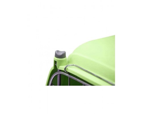 Переноска "Турне" 54,5*36*34см с авиа-замком, с металлической дверцей (коврик+ремень)