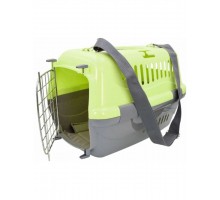 Переноска "Турне" 54,5*36*34см с металлической дверцей (коврик+ремень)