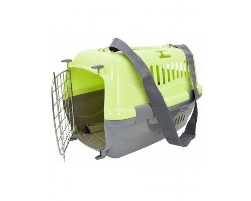 Переноска "Турне" 54,5*36*34см с металлической дверцей (коврик+ремень)