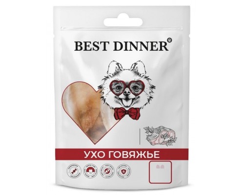 Лакомство для собак «Ухо говяжье»