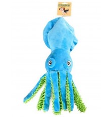 Игрушка для собак плюш Осьминог с пищалкой