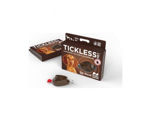 Ультразвуковой отпугиватель блох и клещей Tickless Pet, коричневый