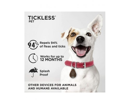 Ультразвуковой отпугиватель блох и клещей Tickless Pet, коричневый