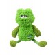 Игрушка для собак плюшевая "Довольная лягушка", зелёная Plush frog silly Green