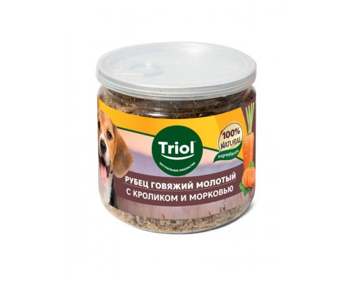 Аппетитная "приправа" из говяжьего рубца с кроликом и морковью