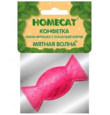 Мини-игрушка с кошачьей мятой Homecat Мятная волна, конфетка