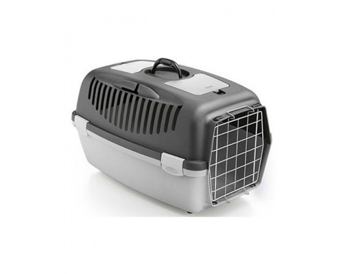 Gulliver 3 переноска с металлической дверцей (до 10-12 кг), синий