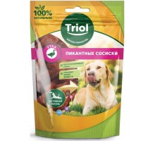 Пикантные сосиски из утки для собак