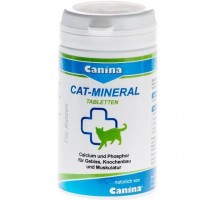 Canina Cat-Mineral Tabletten обеспечивает оптимальное развитие крепкого скелета и здоровых зубов