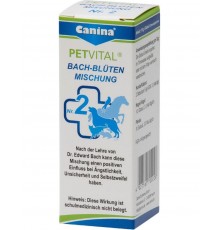 CaninaPetvital Bachblüten Nr.2 Цветы Баха №2 "Страх" при повышенной пугливости животного