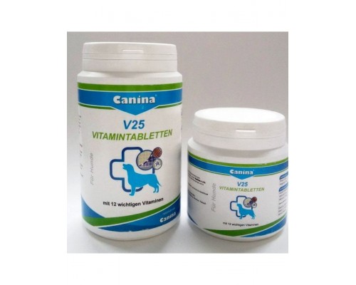 Canina V25 Vitamintabletten поливитаминный комплекс для собак