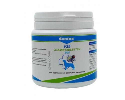 Canina V25 Vitamintabletten поливитаминный комплекс для собак