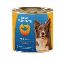 New Elements VETDIET Cardiac Паштет из морской рыбы консервы для собак