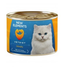 New Elements VETDIET Urinary Паштет из морской рыбы консервы для кошек