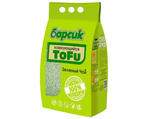 Наполнитель комкующийся TOFU, Зелёный Чай