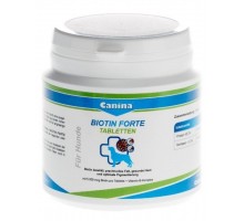 Canina Biotin Forte (Биотин Форте) при тусклой шерсти, зуде, выпадении волос, перхоти, проблемах с пигментацией