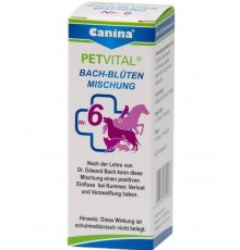 Canina Petvital Bachblüten Nr.6 Цветы Баха №6 "Печаль, утрата" выведение животного из различных типов эмоциональной травмы