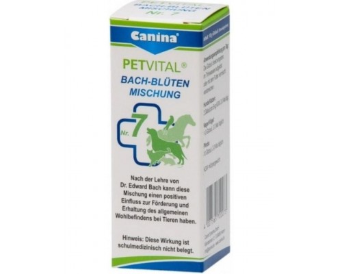 Canina Petvital Bachblüten Nr.7 Цветы Баха №7 "Детоксикация, выведение шлаков"поддержание и восстановление жизненных сил организма