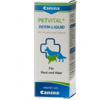 Canina Petvital Derm-Liquid (Дерм Ликвид) незаменимое средство при аллергиях и различных воспалениях кожного покрова