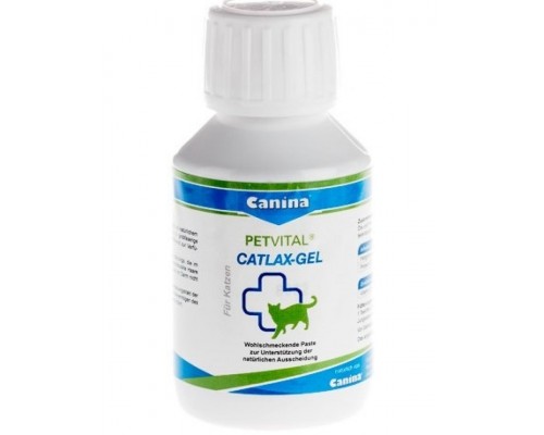 Canina Petvital Catlax-Gel поддерживает пищеварение при образовании волосяных комков