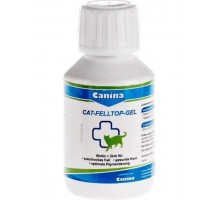 Canina Cat-Felltop-Gel гель содержит биотин и цинк, необходимые для здоровой кожи, блестящей и яркой шерсти