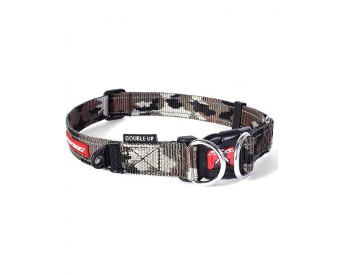 Ezydog Double Up Collar Large Camouflage ошейник с двумя сварными кольцами из нержавеющей стали (камуфляж)