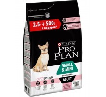 ПРОМО Small&Mini Adult Sensitive Skin для взрослых собак мелких и карликовых пород с чувствительной кожей с лососем