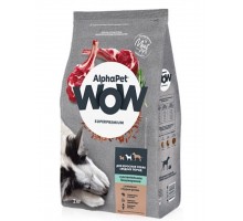 AlphαPet WOW Superpremium с ягненком и бурым рисом для взрослых собак средних пород с чувствительным пищеварением