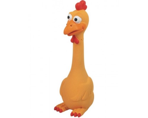Игрушка для собак Homepet "Петух" с пищалкой 29,5 см
