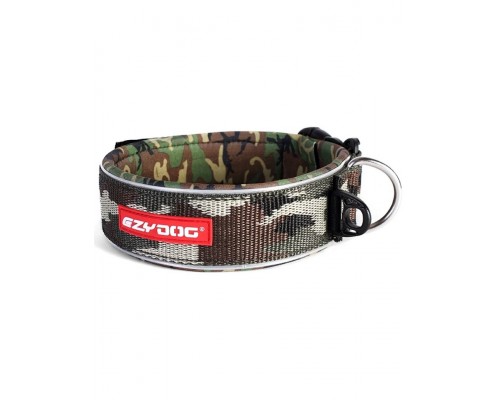 EzyDog Neo Collar Classic Wide Camouflage широкий ошейник из неопрена, камуфляж