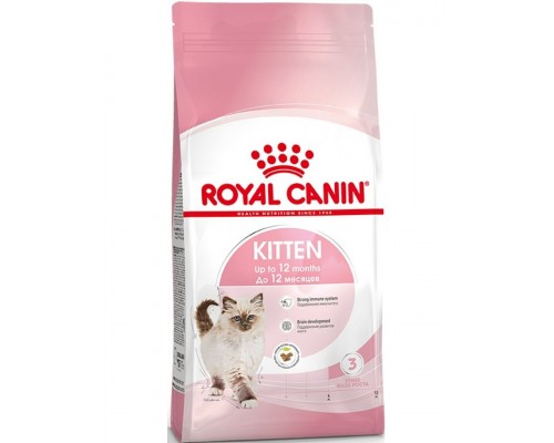 Kitten корм сухой полнорационный сбалансированный для котят в период второй фазы роста (в возрасте до 12 месяцев)